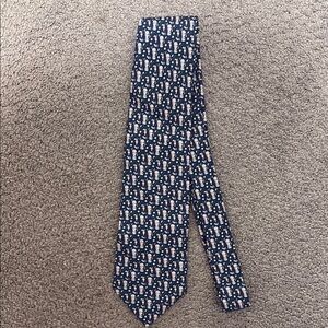 Vineyard Vines Cocktail Margaritas Blue Patterned Tie
